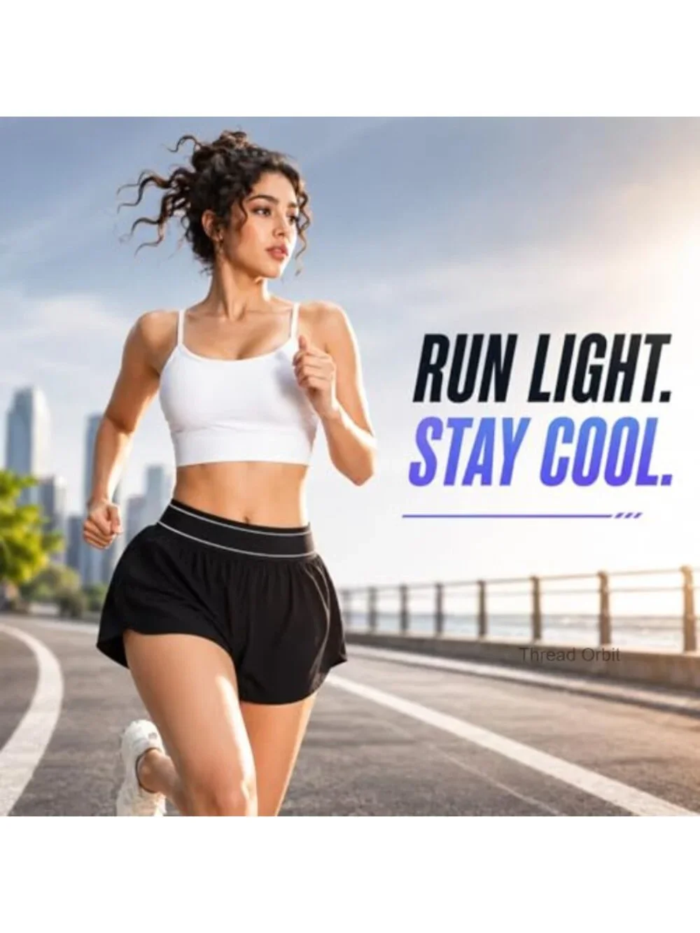 Women's 2-in-1 Quick Dry Running Shorts with Liner & Pocket 3